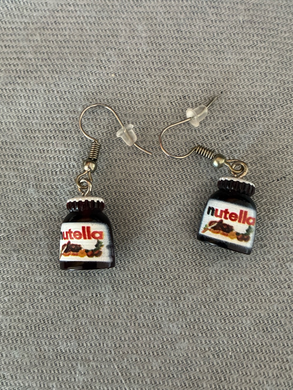 Nutella Earrings - Picture 1 of 2